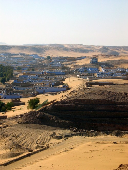 Village nubien au bord du Nil