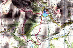 Carte de l'itinraire