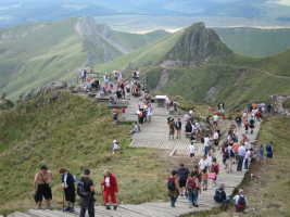 Au sommet du Puy de Sancy