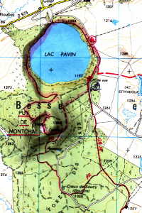 Carte de l'itinraire