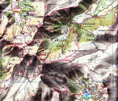 Carte de l'itinraire