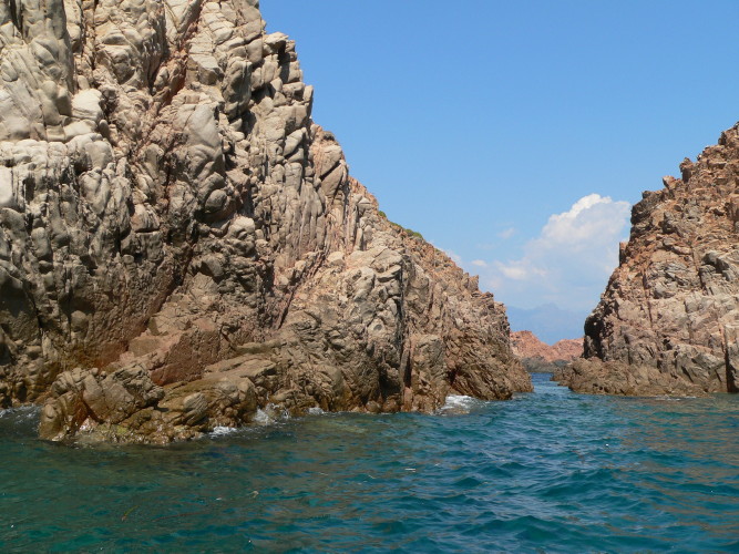 Journe de bateau  la rserve de Scandola