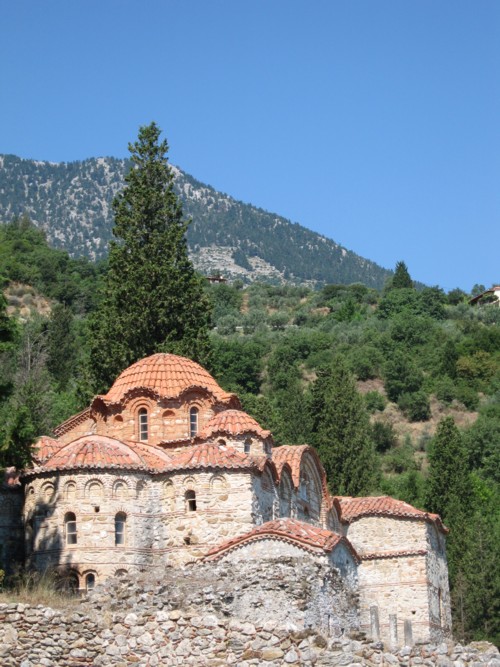 Eglise byzantine  Mystra