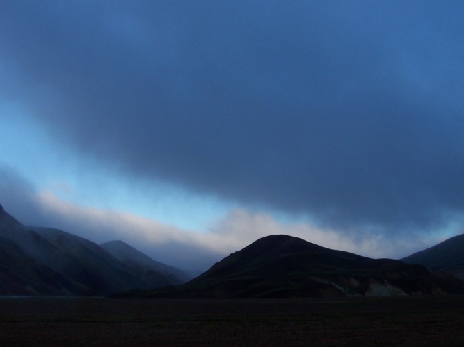 Couleurs d'Islande au lever du soleil