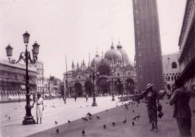 La place St Marc  Venise en 1936
