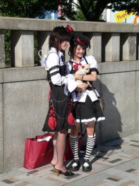 Cos-playeuse  Harakuju