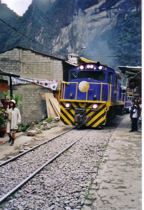 Train  Aguas Calientes