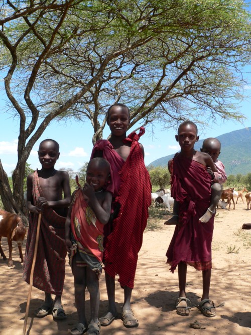 Enfants masai