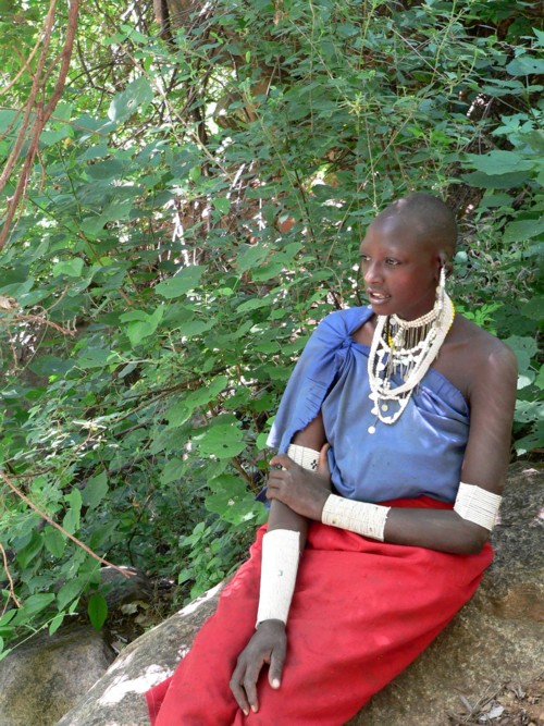 Femme masai