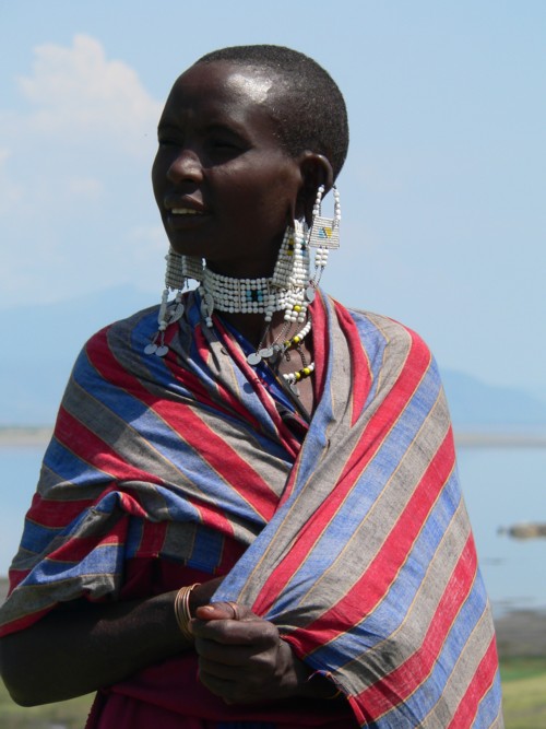 Jeune fille masai