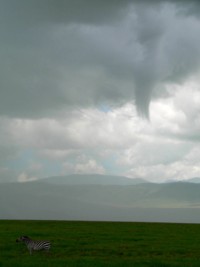 Orage au Ngorongoro
