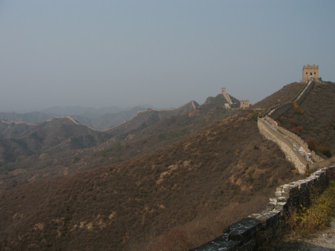 La Grande Muraille entre Jingshaling et Simatai