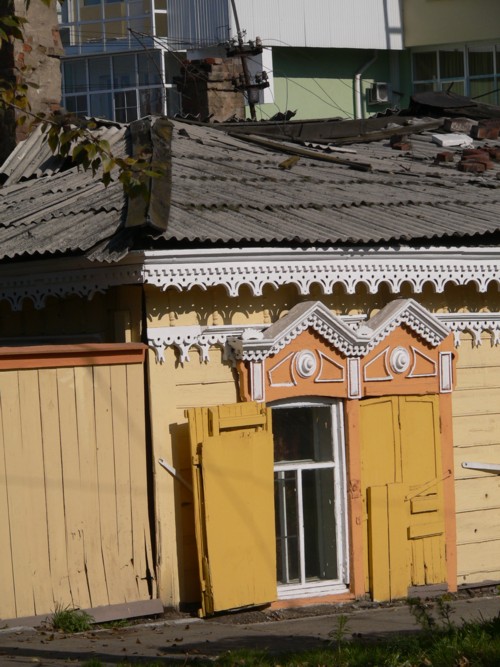 Maison en bois d'Irkoutsk