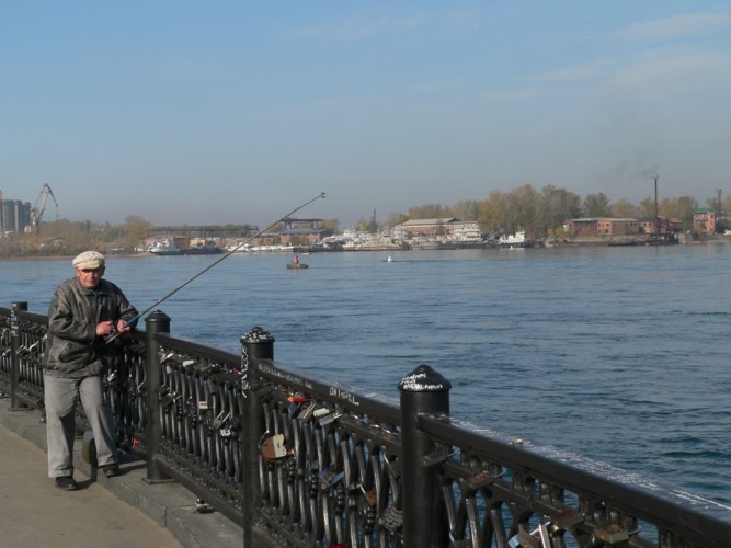 Le fleuve Angara  Irkoutsk