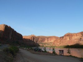 Camping au bord du Colorado