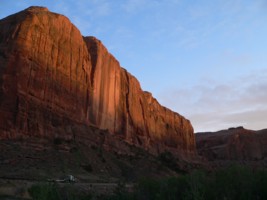 Camping au bord du Colorado